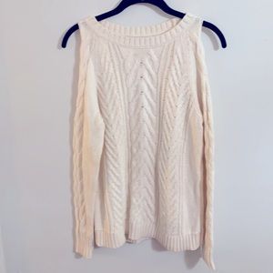 Ann Taylor Loft cream sweater